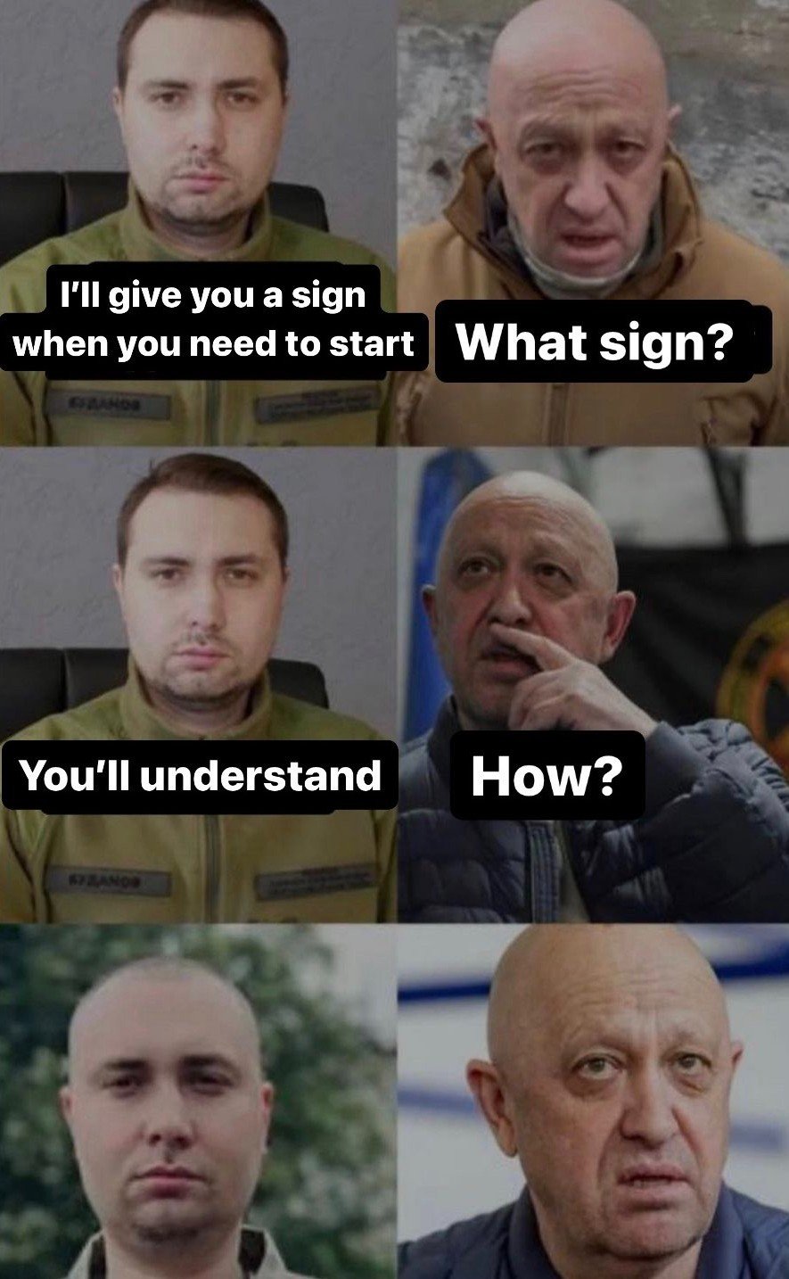 falso golpe de Prigogine en Rusia