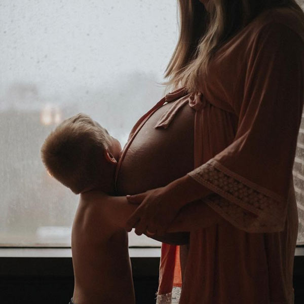 fotos de antes y después del embarazo