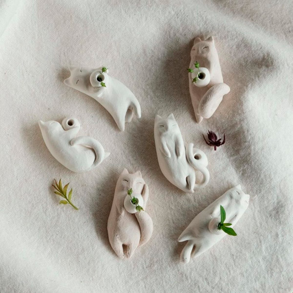 miniaturas de cerámica