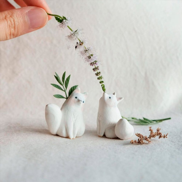 miniaturas de cerámica