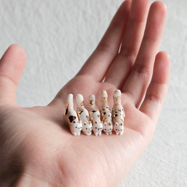 miniaturas de cerámica