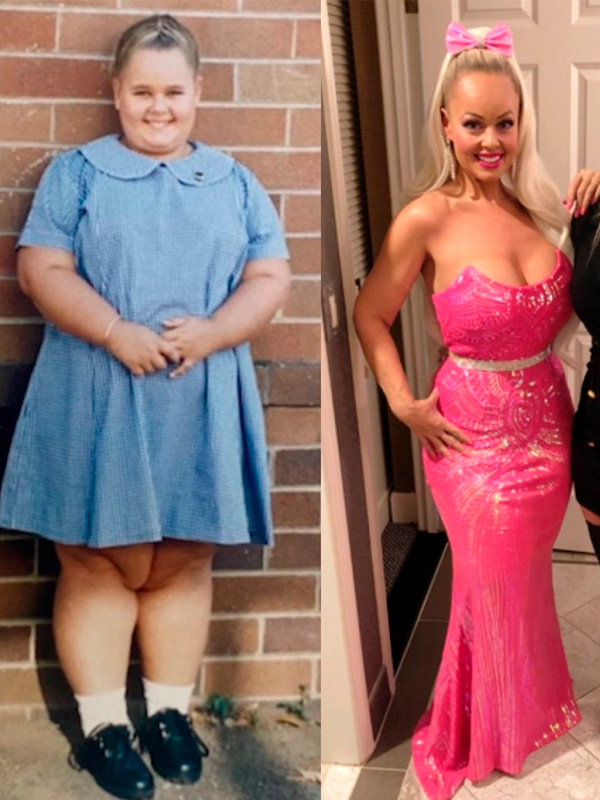 transformación de Kayla LaVende