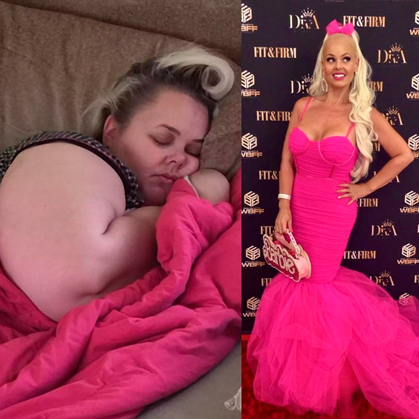 transformación de Kayla LaVende