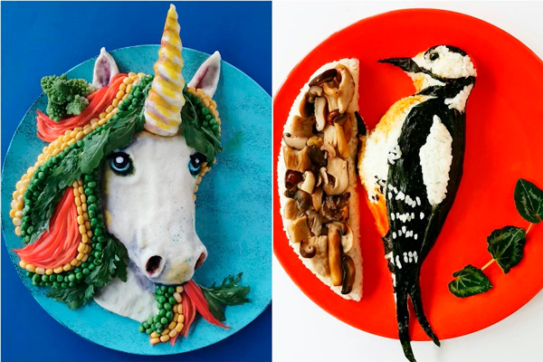 arte gastronómico increíble