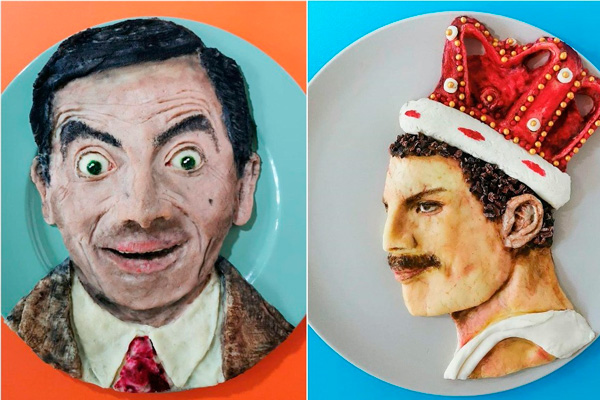 arte gastronómico increíble