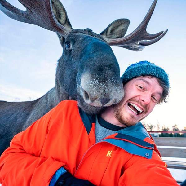 selfies con animales