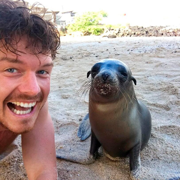 selfies con animales