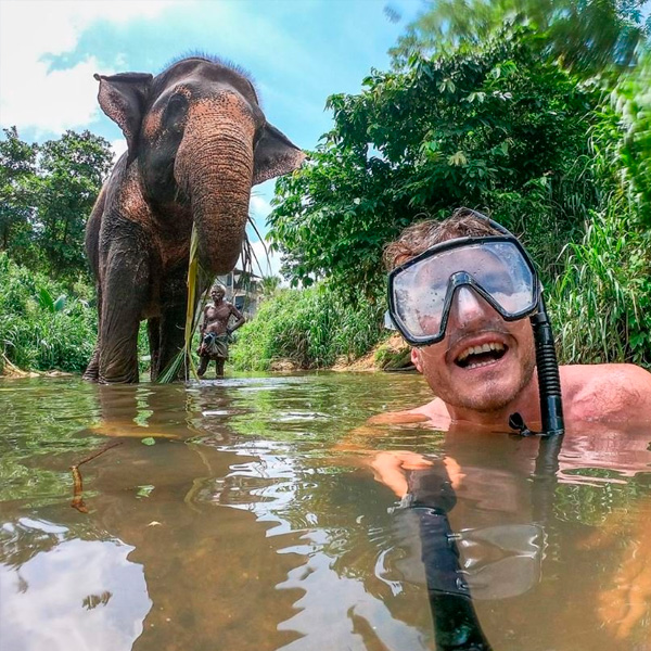 selfies con animales