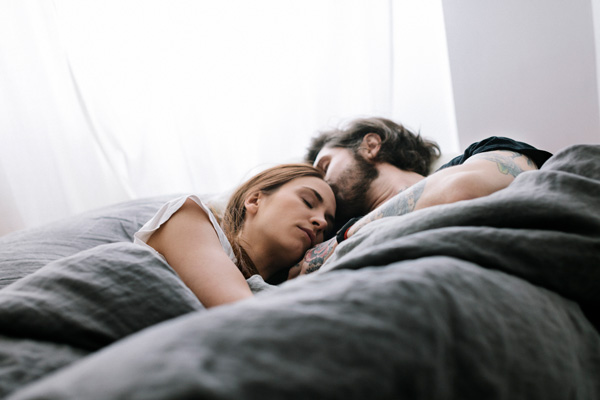 posición de abrazo favorita