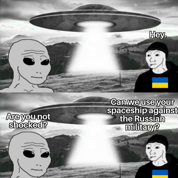 Los 12 memes más conmovedores de la guerra de Ucrania