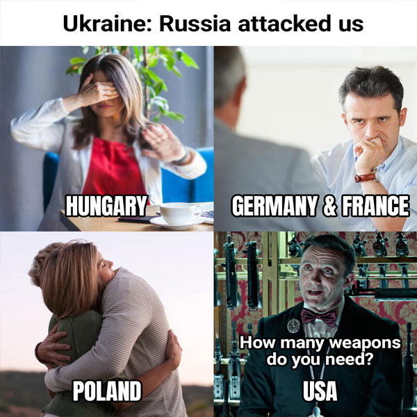 Los 12 memes más conmovedores de la guerra de Ucrania