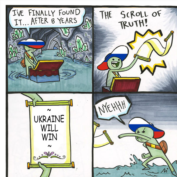 Los 12 memes más conmovedores de la guerra de Ucrania