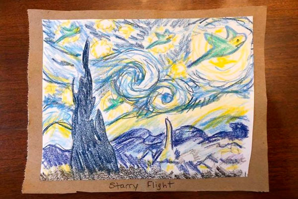 Mini galería de arte real de Rebecca Keen