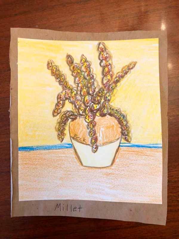 Mini galería de arte real de Rebecca Keen