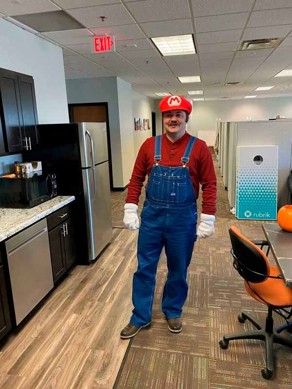 se disfrazaron para Halloween