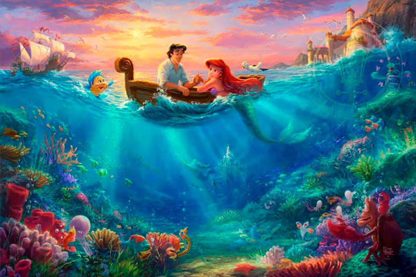 increíbles pinturas de Disney