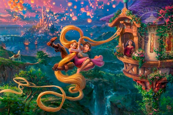 increíbles pinturas de Disney