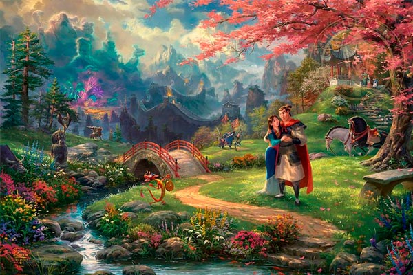 increíbles pinturas de Disney