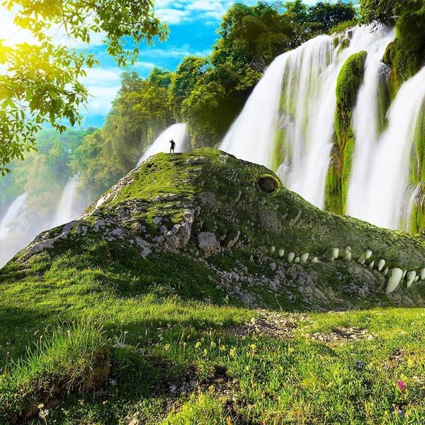 brillo lúdico a la naturaleza