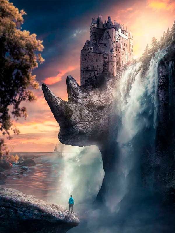 brillo lúdico a la naturaleza