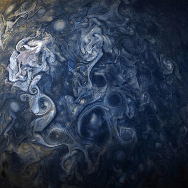 nuevas fotos de Júpiter