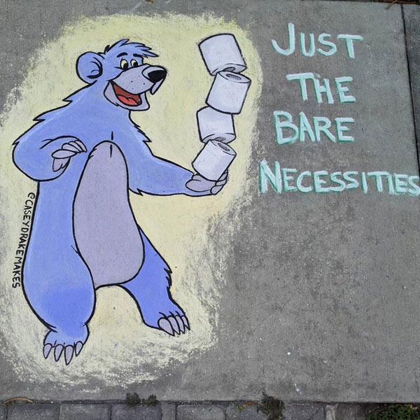 galería de personajes de Disney en cuarentena