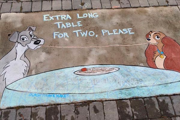 galería de personajes de Disney en cuarentena