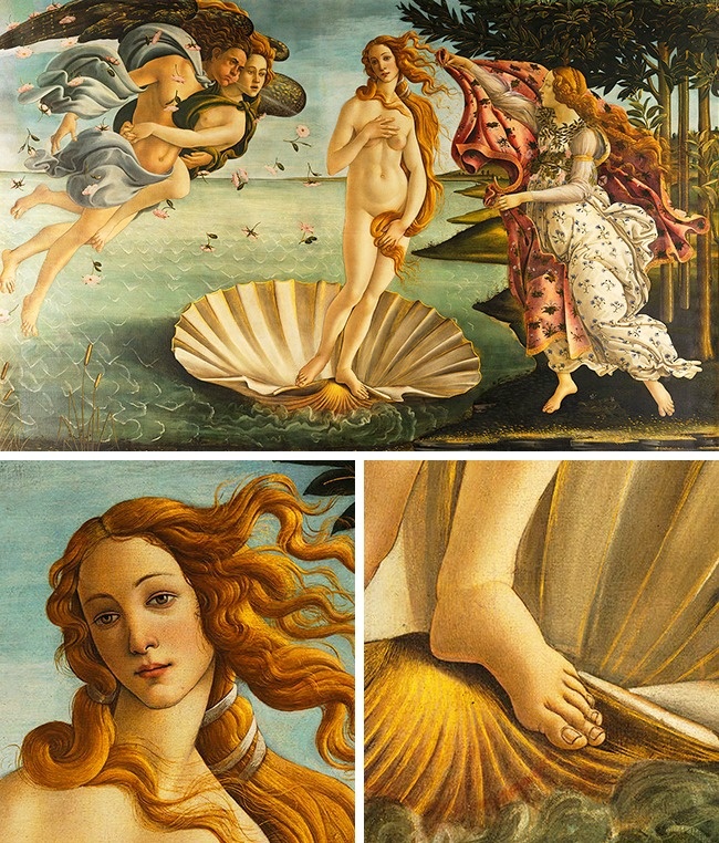 obras maestras de arte con defectos