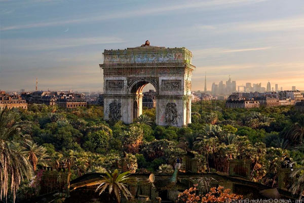 las ciudades si la gente desapareciera