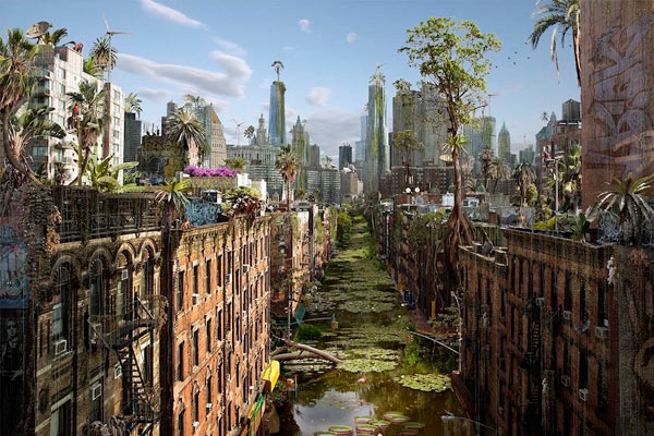 las ciudades si la gente desapareciera