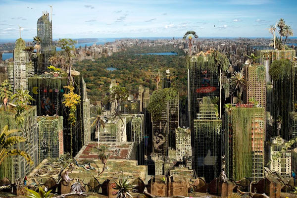 las ciudades si la gente desapareciera