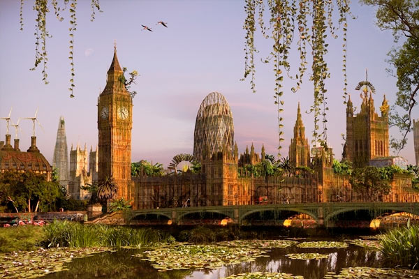 las ciudades si la gente desapareciera