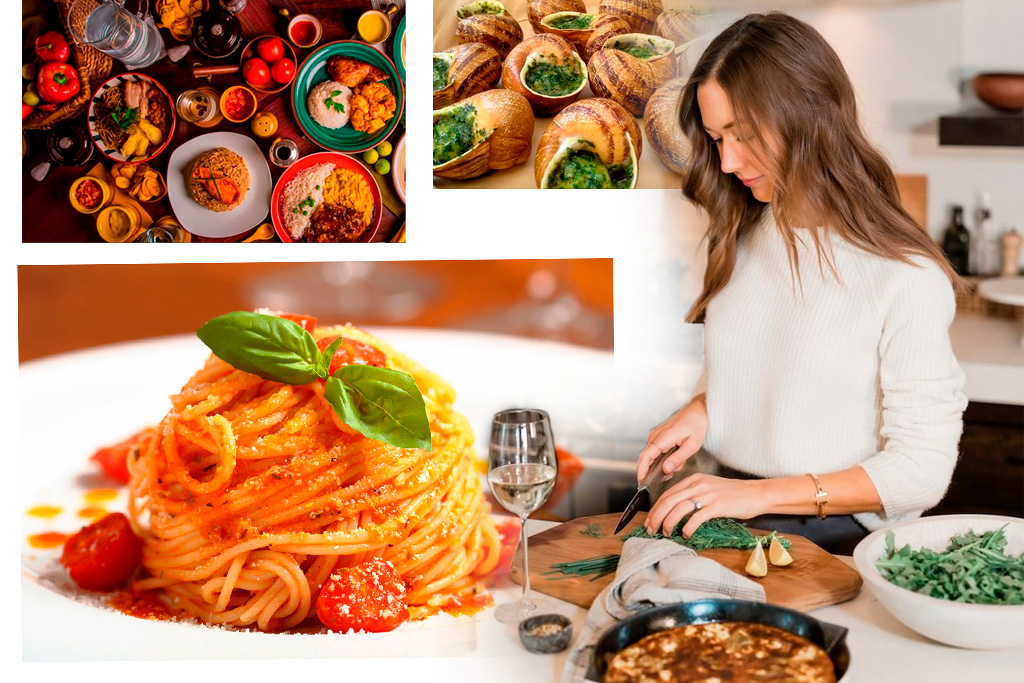 La cocina en diferentes partes del mundo