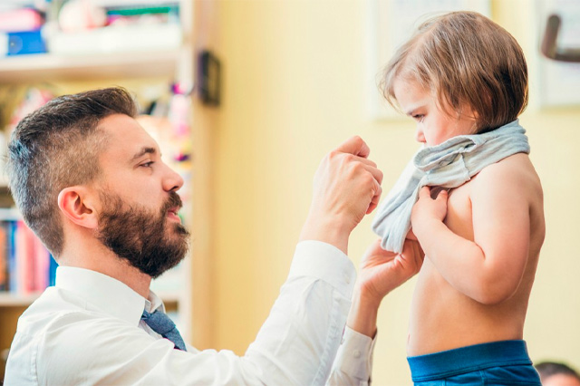 vestuario en los niños