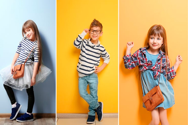 vestuario en los niños