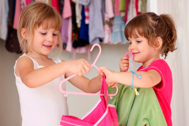 vestuario en los niños