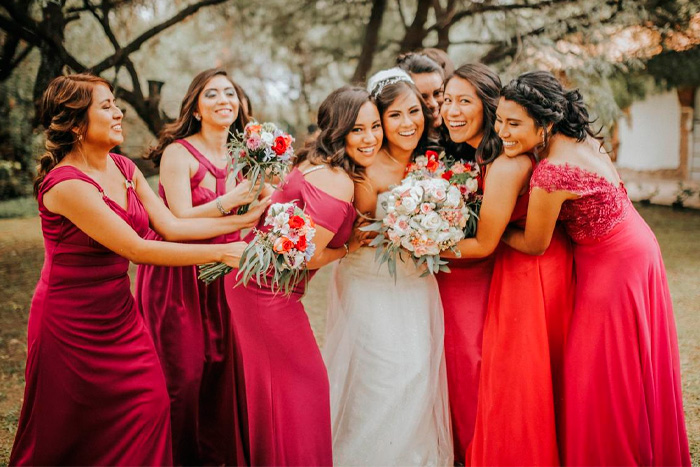 outfits de dama de honor 