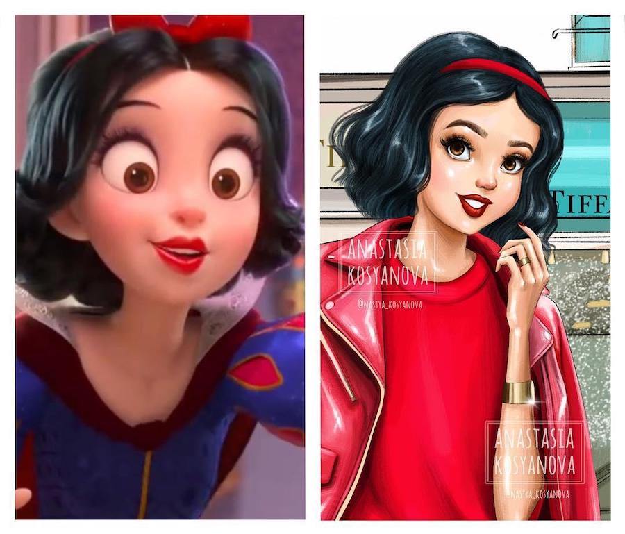 Dzyunanush |: Fashion Illustrator hace que los personajes de dibujos animados sean elegantes y modernos 