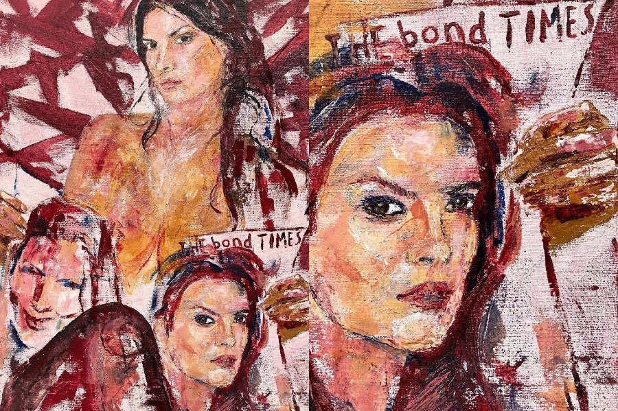 Arte en venta Las pinturas de este artista están fuera de este mundo. bayas de cerebro