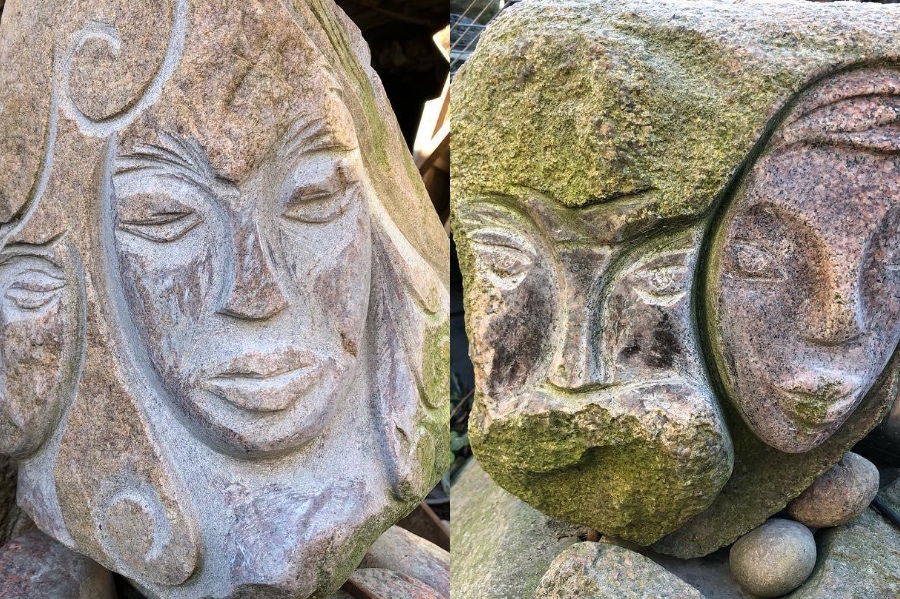 Arte en piedra |: Las pinturas de este artista están fuera de este mundo. bayas de cerebro