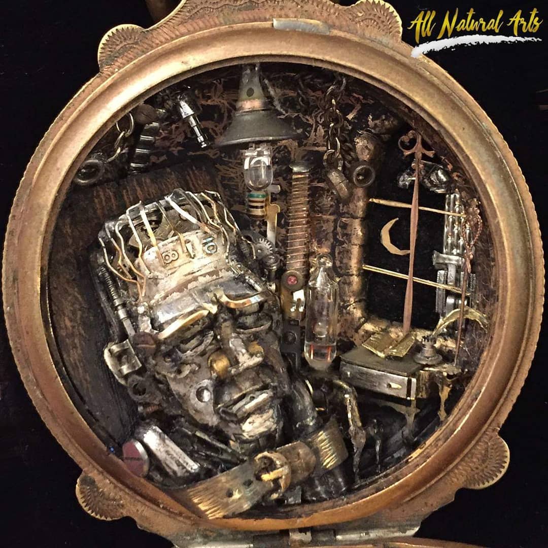 El monstruo de Frankenstein |: 8 espectaculares esculturas de Sue Beatrice |: bayas de cerebro