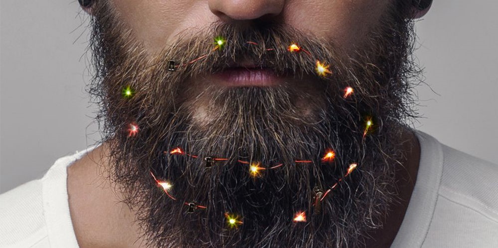 Cubre tu barba con pequeñas luces navideñas #4 | CerebroBerry: