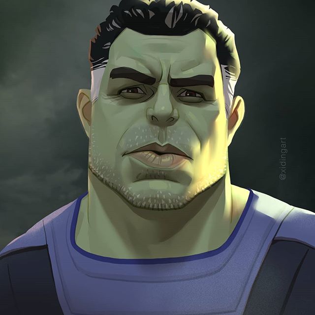 Casco | 23 héroes de Marvel reinventados por Xi Ding |: bayas de cerebro