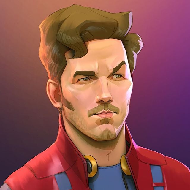 Chico estrella | 23 héroes de Marvel reinventados por Xi Ding |: bayas de cerebro