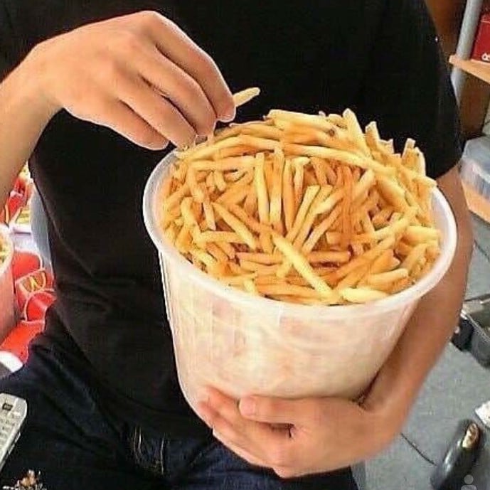 papas fritas El arte de la comida exigente @TotallyGourmet | bayas de cerebro