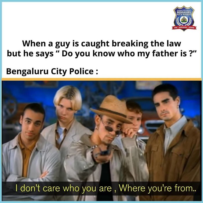 La policía de la ciudad de Bengaluru utiliza memes para atraer nuevos seguidores #7| bayas de cerebro