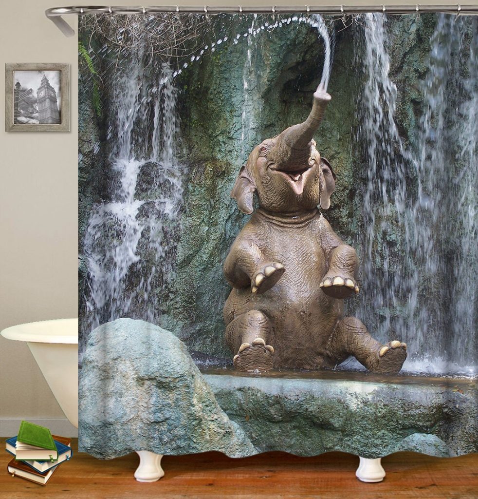 28 cortinas de ducha para adultos n.° 27 |: bayas de cerebro