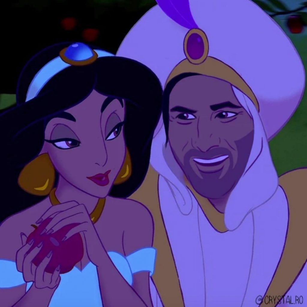 Keanu Reeves como Príncipe Aladdin |: CerebroBerry: