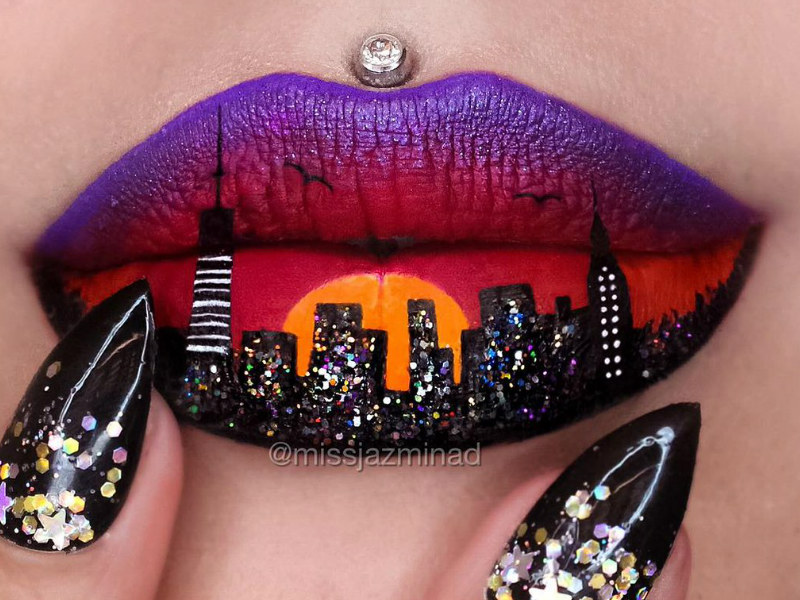 Maquillaje-pintor-use-its-lips-a-canvas-por miniatura-mannature-mannerPieces-04