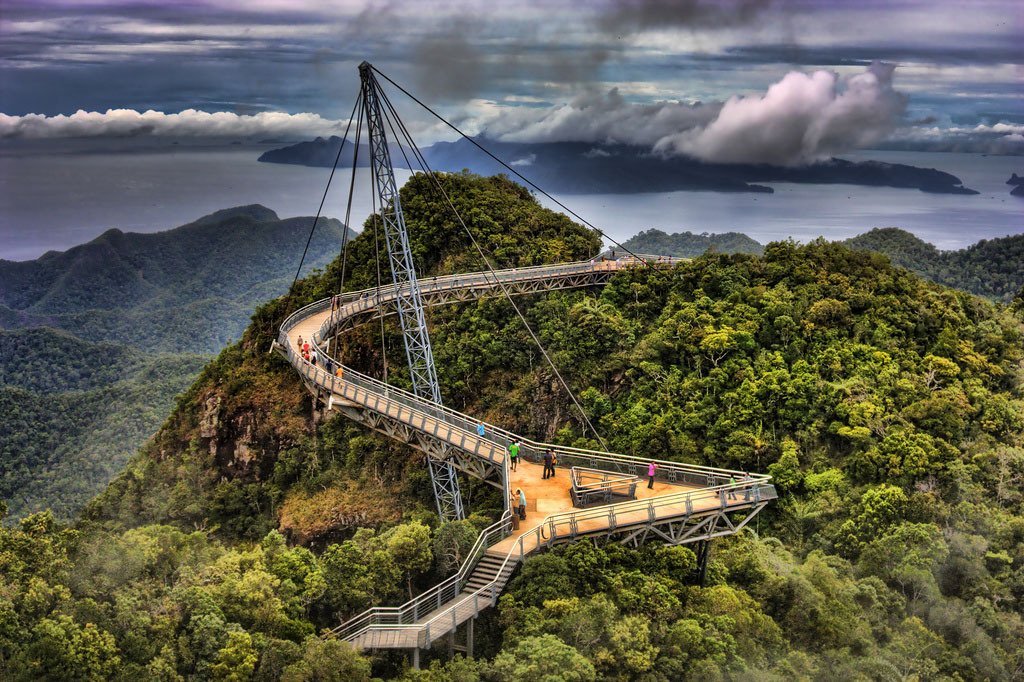11. Langkawi Sky Bridge, Kedah, Malasia 1: